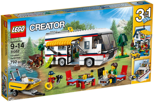 LEGO 31052 Vacation Getaways Camper 3-in-1 Building Set - Auzzistore