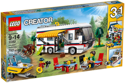 LEGO 31052 Vacation Getaways Camper 3-in-1 Building Set