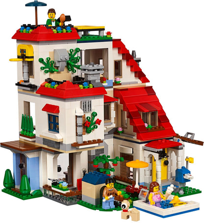 LEGO Creator Series Modular Poolside Holiday 31067 Building Kit- Auzzi Store