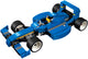 LEGO 31070 Turbo Track Racer 3-in-1 Sports Car, Forklift, Blue Racer – view 4