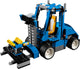 LEGO 31070 Turbo Track Racer 3-in-1 Sports Car, Forklift, Blue Racer – view 6