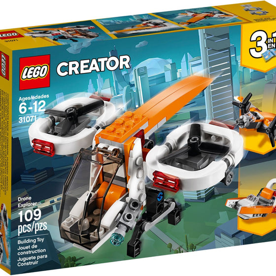 LEGO 31071 Drone Explorer 3-in-1 Building Toy - Auzzistore