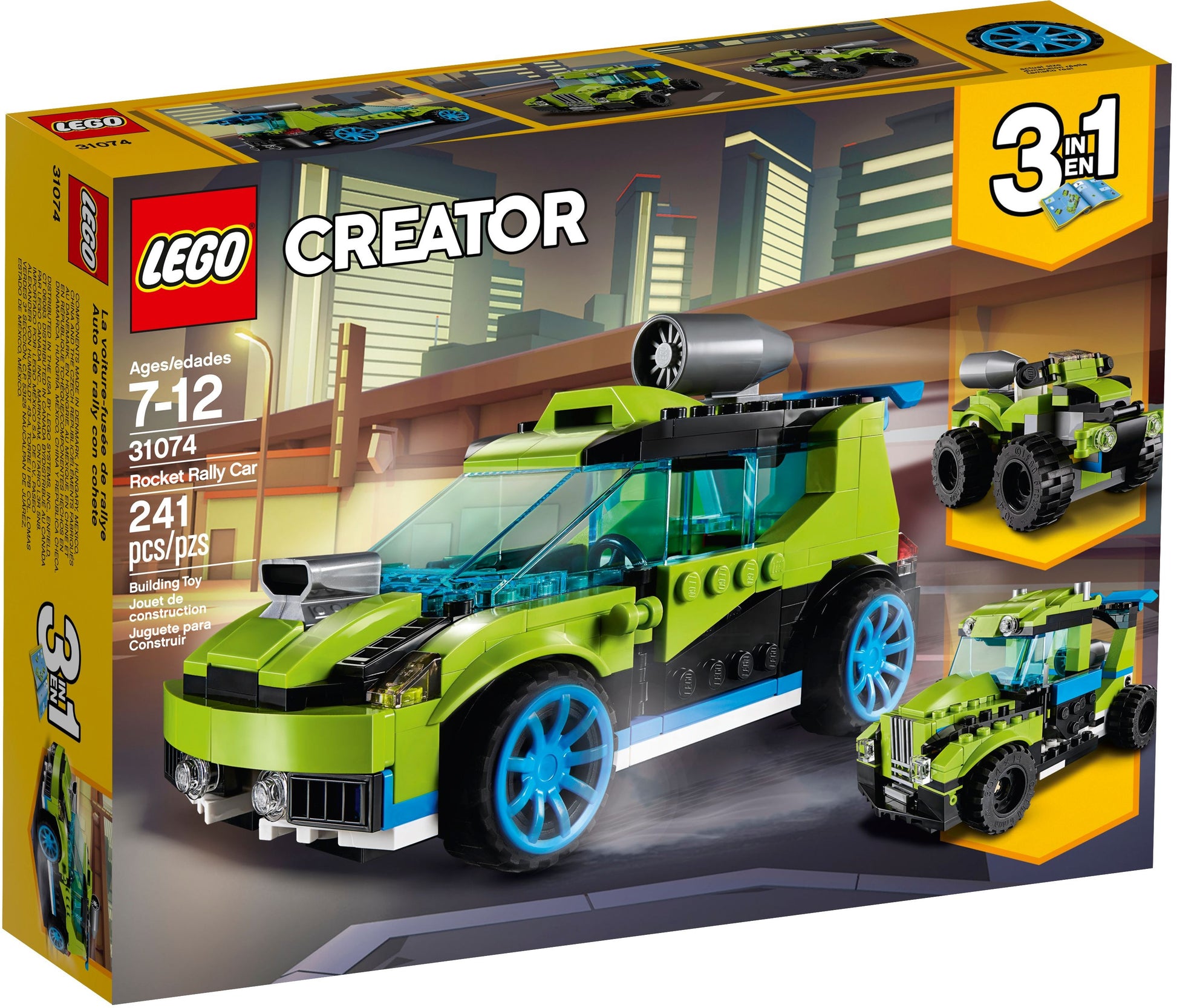 LEGO 31074 Creator Rocket Rally Car- Auzzi Store