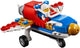 LEGO 31076 Daredevil Stunt Plane: 3-in-1 Biplane, Rocket Car & Boat – view 3