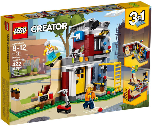 LEGO 31081 Modular Skate House 3-in-1 Building Toy Set