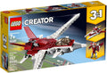 LEGO 31086 Futuristic Flyer: Spaceship & Robot 3in1 Set