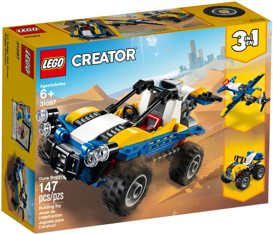 LEGO 31087 Dune Buggy, Plane & Quad Bike 3in1 Creator Set