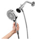 Brondell Powerspray Handheld Shower Head with 5 Spray Settings, Magnetic Dock and 1524mm Steel Hose — image 5
