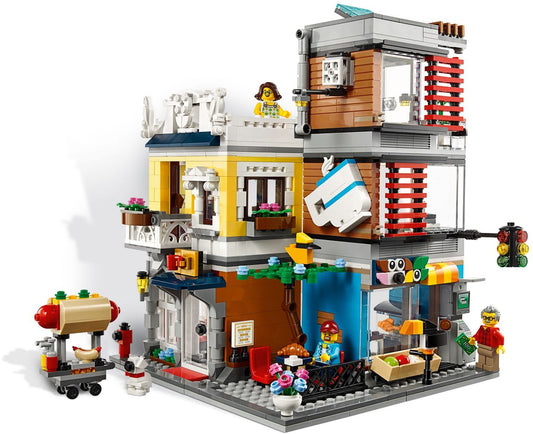 LEGO 31097 Creator 3-in-1 Townhouse Pet Shop & Cafe – view 2 - Auzzistore