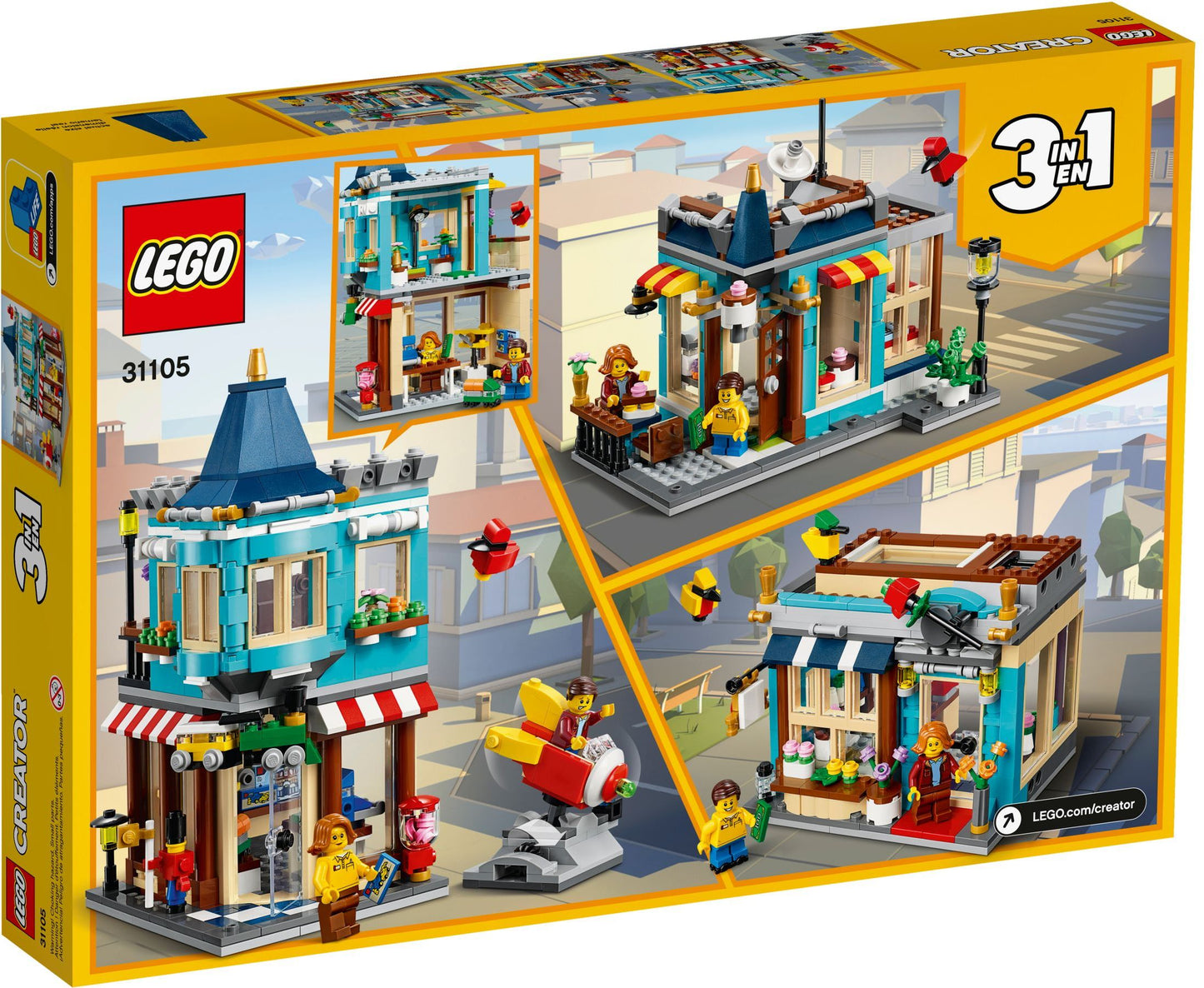 LEGO 31105 Creator Townhouse Toy Store 3 in 1