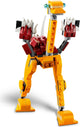 LEGO 31112 Wild Lion 3in1 Animal Building Set – view 2