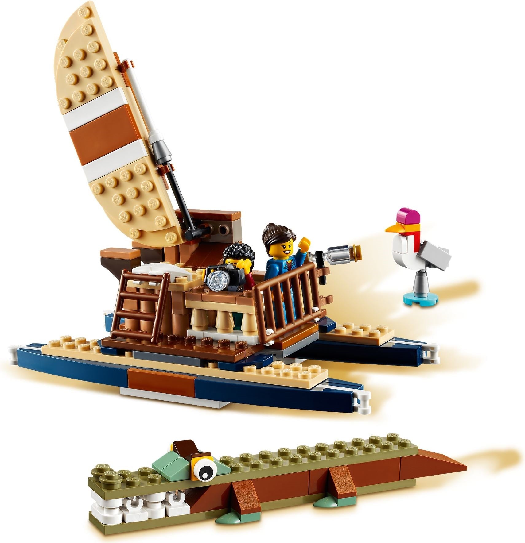LEGO Creator 31116 Safari Wildfire Tree House- Auzzi Store