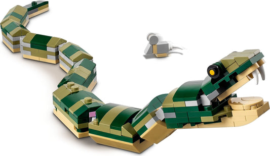 LEGO 31121 Creator 3in1 Crocodile, Snake & Frog Animal Set – view 2 - Auzzistore