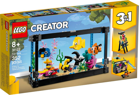 LEGO 31122 Creator 3in1 Fish Tank Playset - Auzzistore