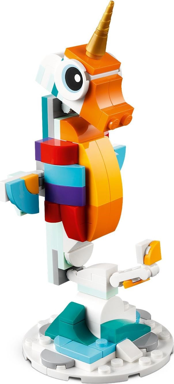 LEGO Creator 3-in-1 Series 31140 Magical Unicorn- Auzzi Store