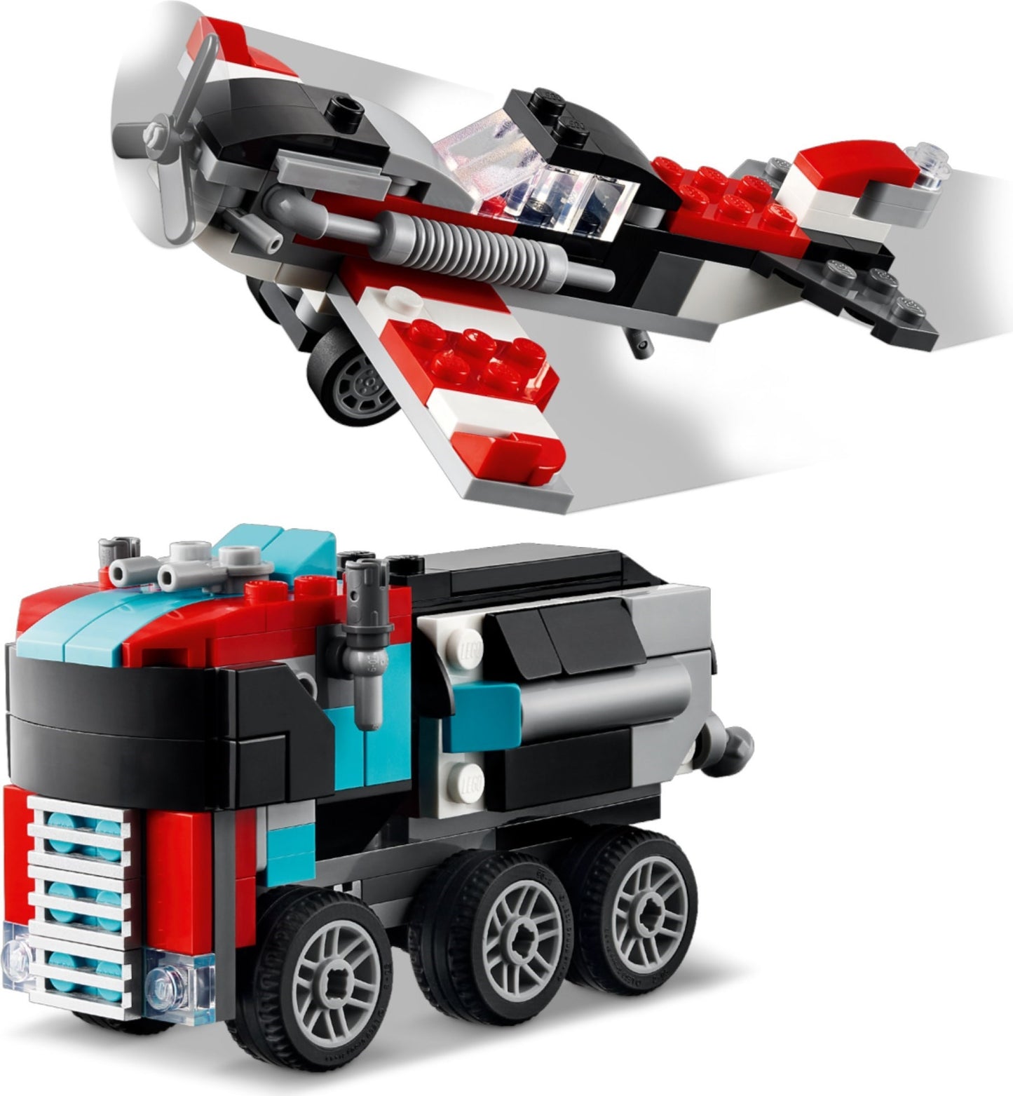 LEGO LEGO Creator Series 31146 Flatbed Truck with Helicopter- Auzzi Store