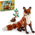 LEGO Creator 3in1 Forest Animals: Red Fox 31154 Toy to Owl Figure to Squirrel Mo