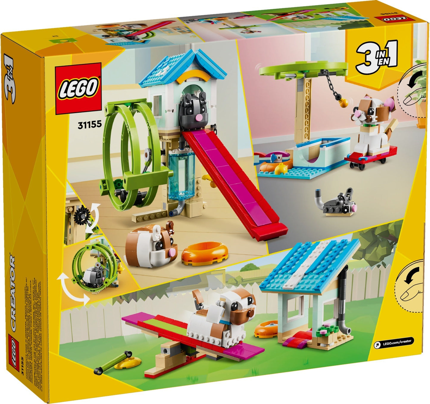 LEGO LEGO Creator Series 31155 Hamster Wheel- Auzzi Store