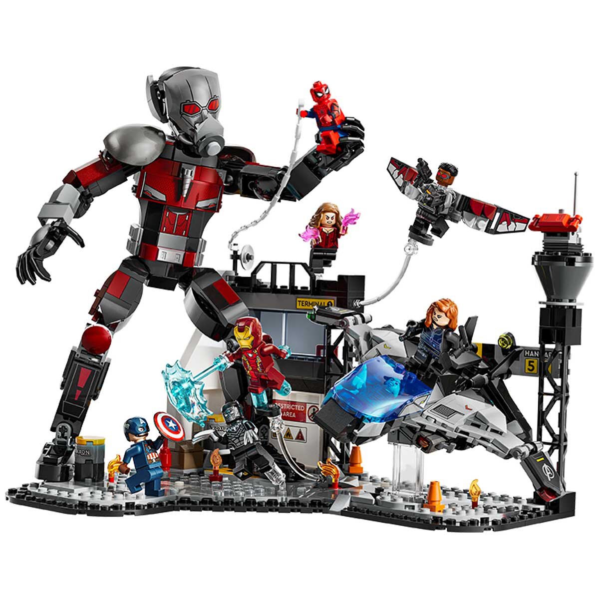 LEGO Marvel Captain America Civil War Action Battle 76314