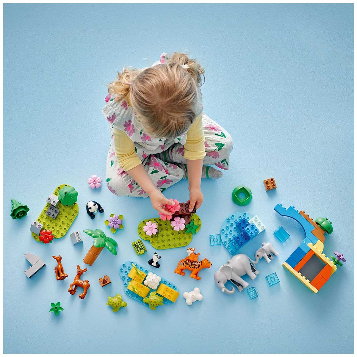 LEGO DUPLO Town 3 In 1 Wild Animal Families 10446