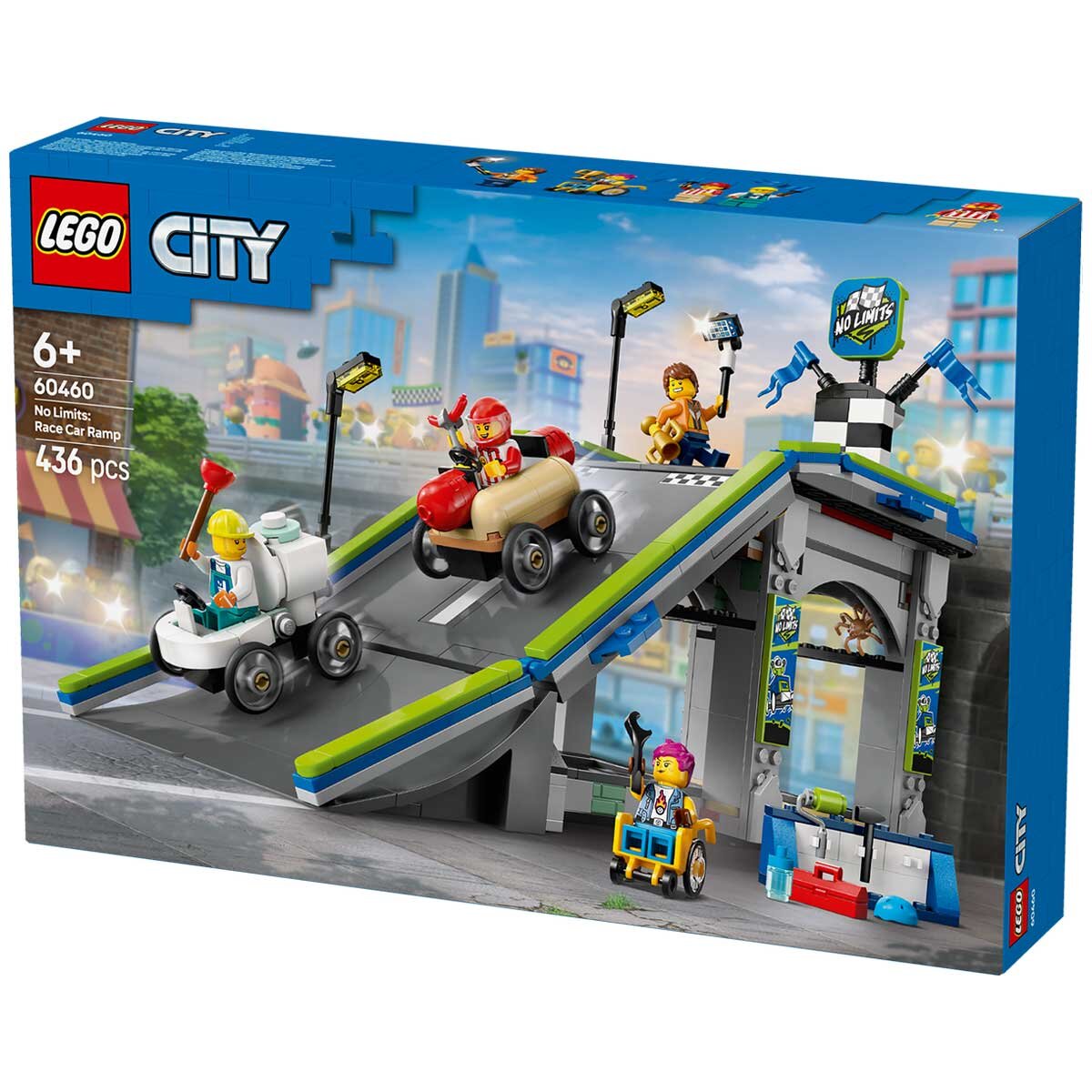 LEGO City No Limits Race Car Ramp Track 6046