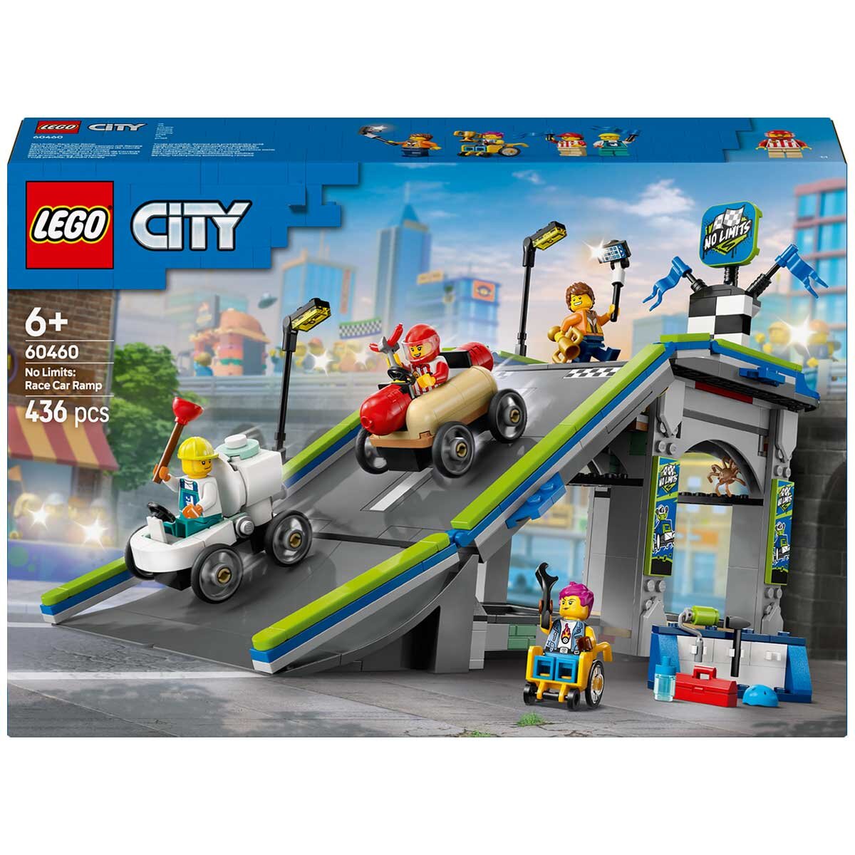 LEGO City No Limits Race Car Ramp Track 6046