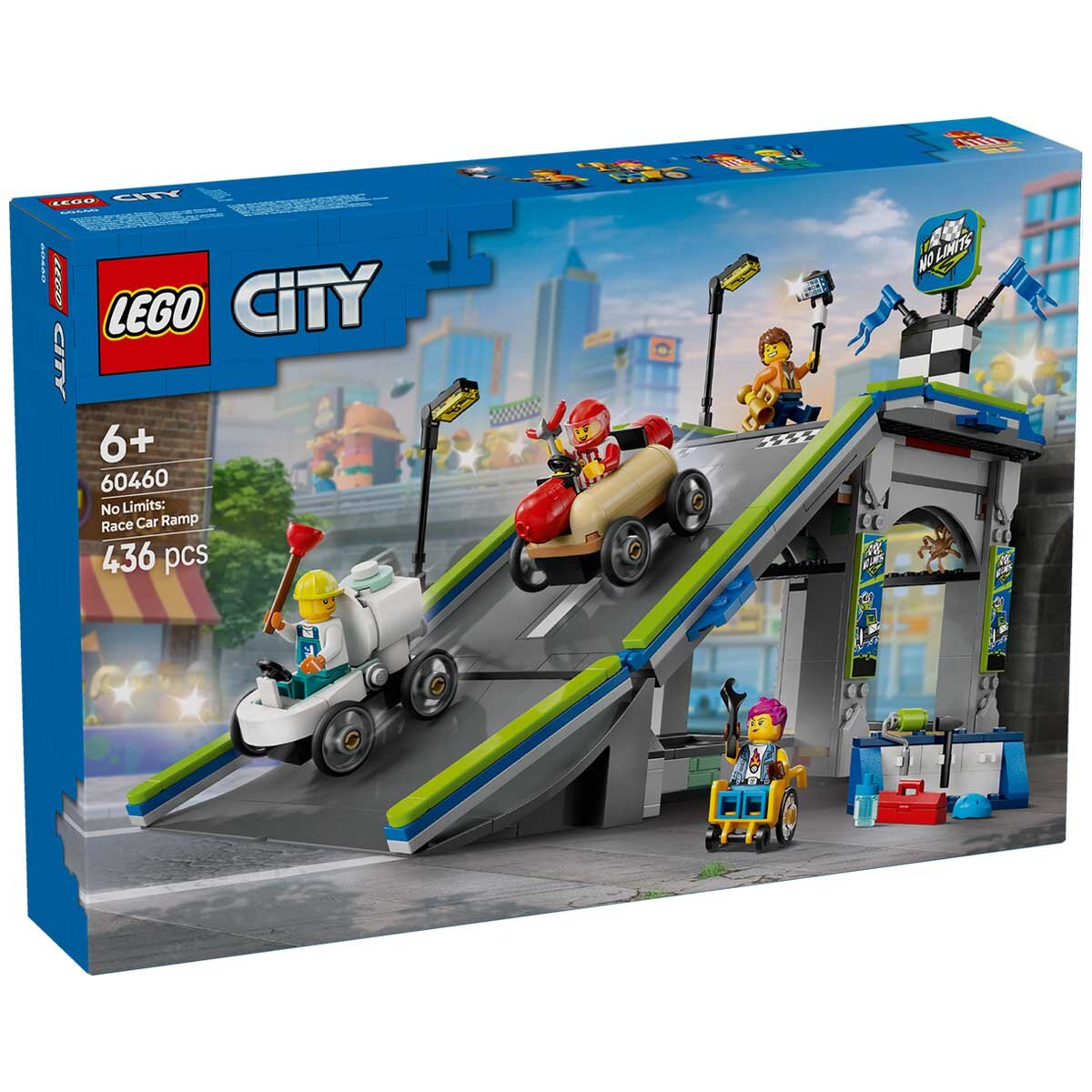 LEGO City No Limits Race Car Ramp Track 6046