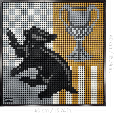 LEGO Art Series 31201 Harry Potter Hogwarts Crests
