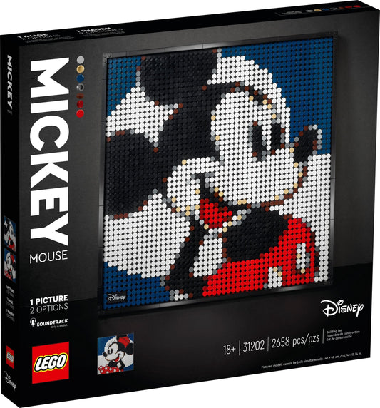 LEGO Art: Disney’s Mickey Mouse (31202) - Auzzistore