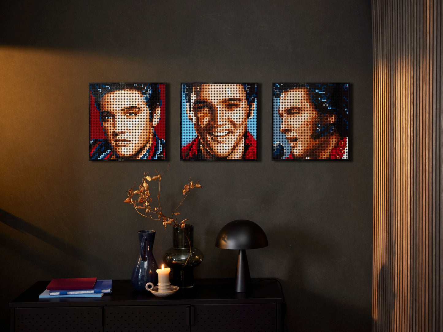 LEGO 31204 Elvis Presley “The King” Portrait - Buildable Wall Art