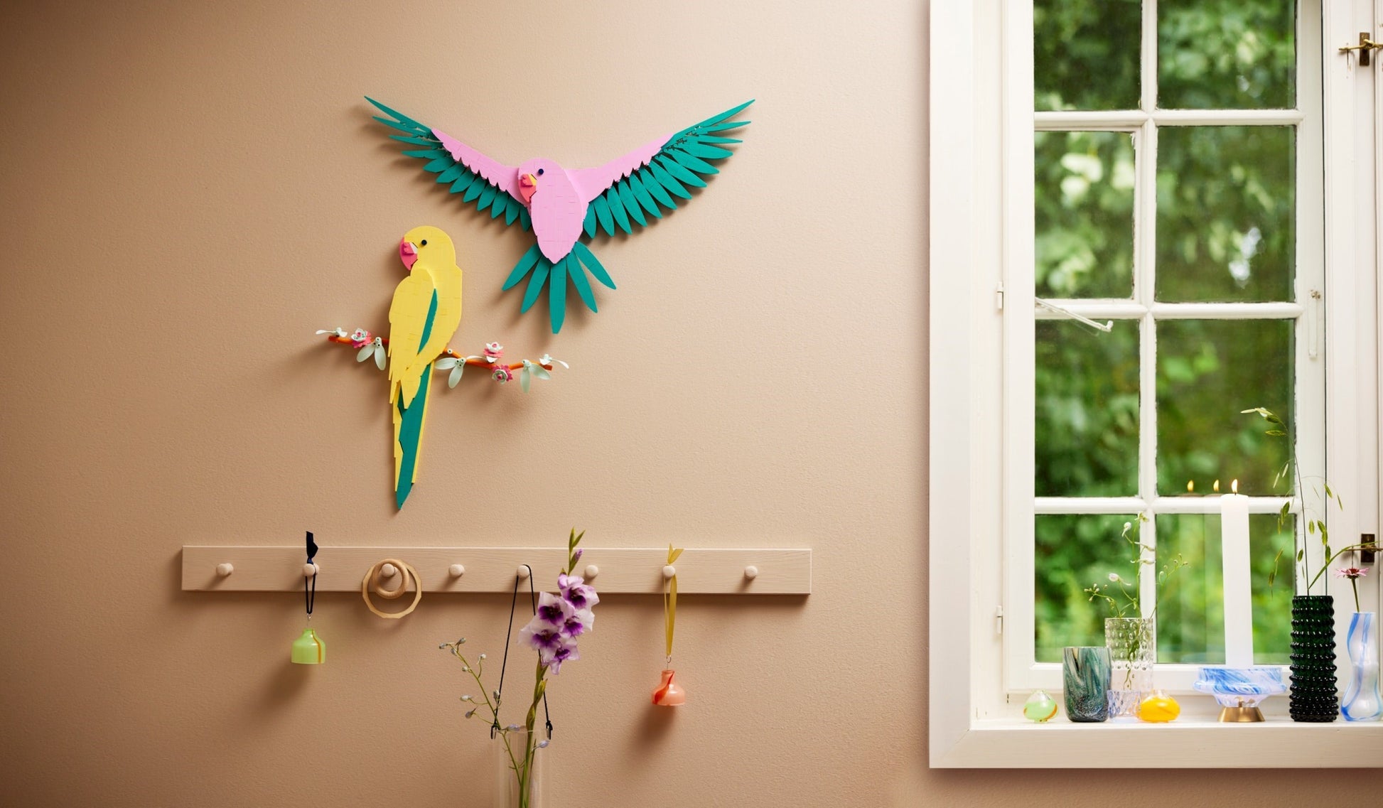 LEGO ART Series 31211 The Fauna Collection – Macaw Parrots- Auzzi Store
