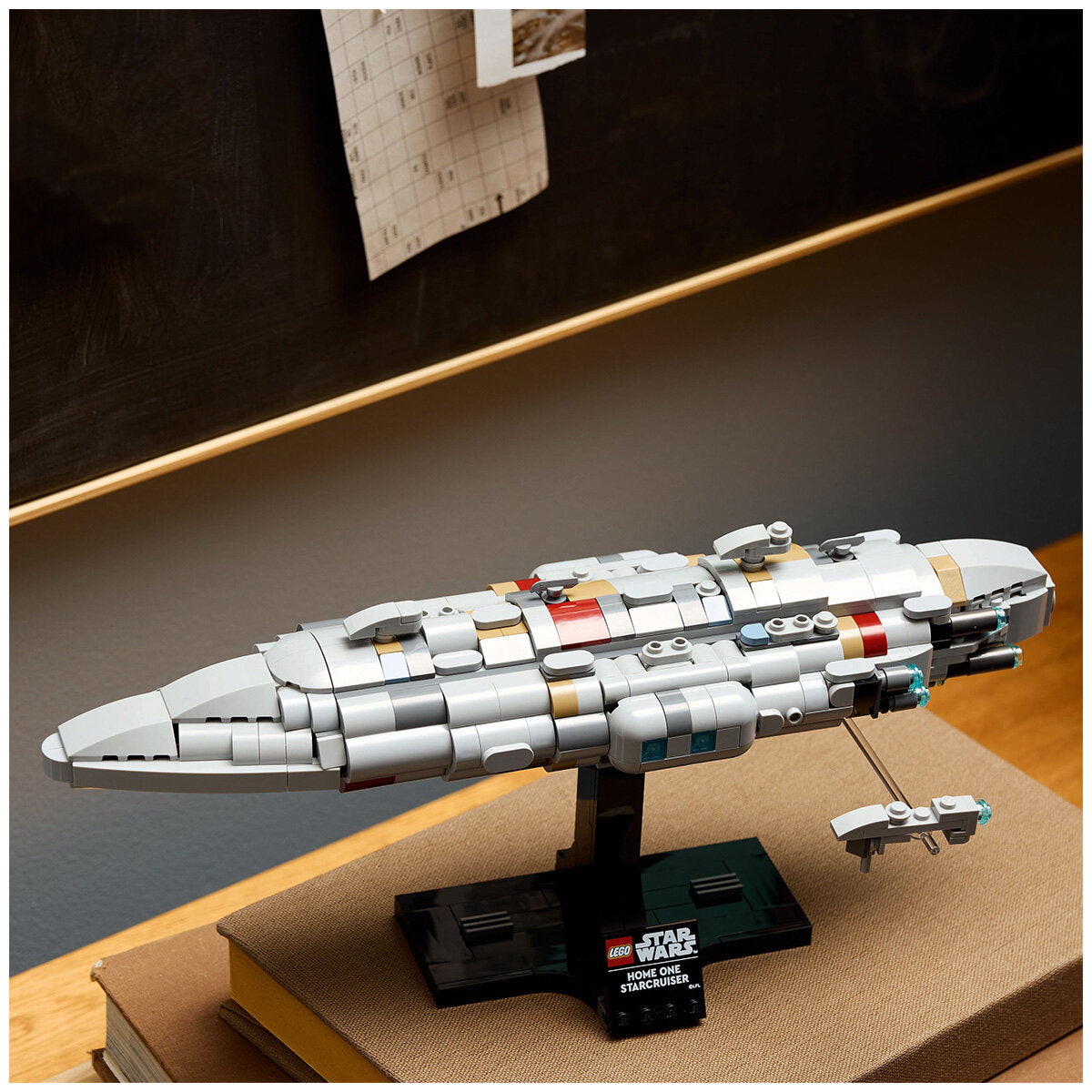 LEGO Star Wars Home One Starcruiser Buildable Starship Model Kit 75405