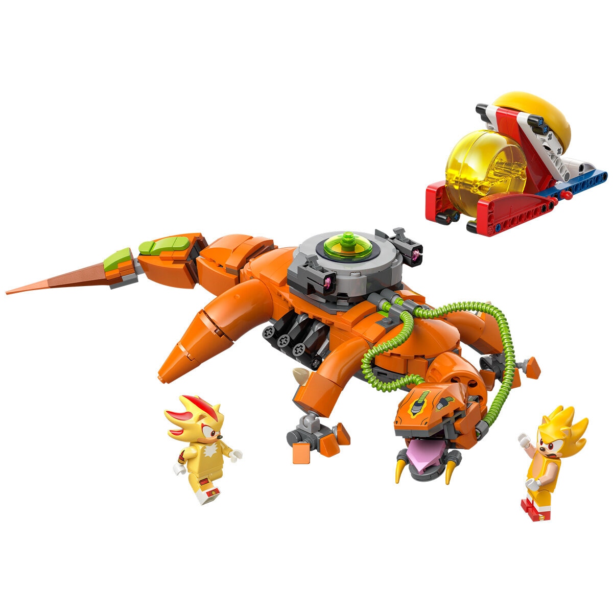 LEGO Sonic the Hedgehog Super Shadow Vs. Biolizard Gamer Gift Toy 77003