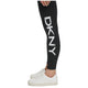 DKNY Logo Legging Black/White XXL - Stretchy Cotton Blend, Iconic Logo Waistband – view 2