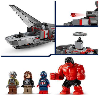 LEGO Marvel Captain America Vs Red Hulk Battle 76292