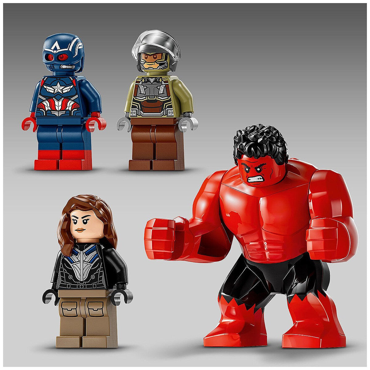 LEGO Marvel Captain America Vs Red Hulk Battle 76292