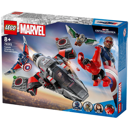 LEGO Marvel Captain America Vs Red Hulk Battle 76292