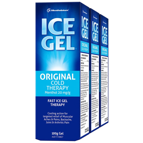 Mentholatum Ice Gel 3 x 100g - Auzzistore
