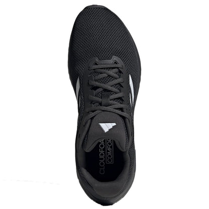 Adidas Men's Cloudfoam Shoe Black/White US 8.5 - Lightweight Comfort with Cloudfoam Technology