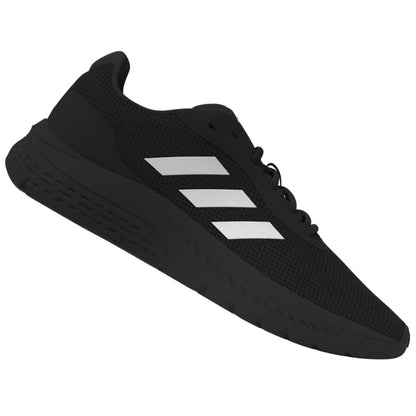 Adidas Men's Cloudfoam Shoe Black/White US 8.5 - Lightweight Comfort with Cloudfoam Technology