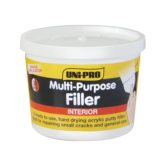Uni Pro Multi Purpose Interior Filler 500g Acrylic Quick Drying - Auzzistore