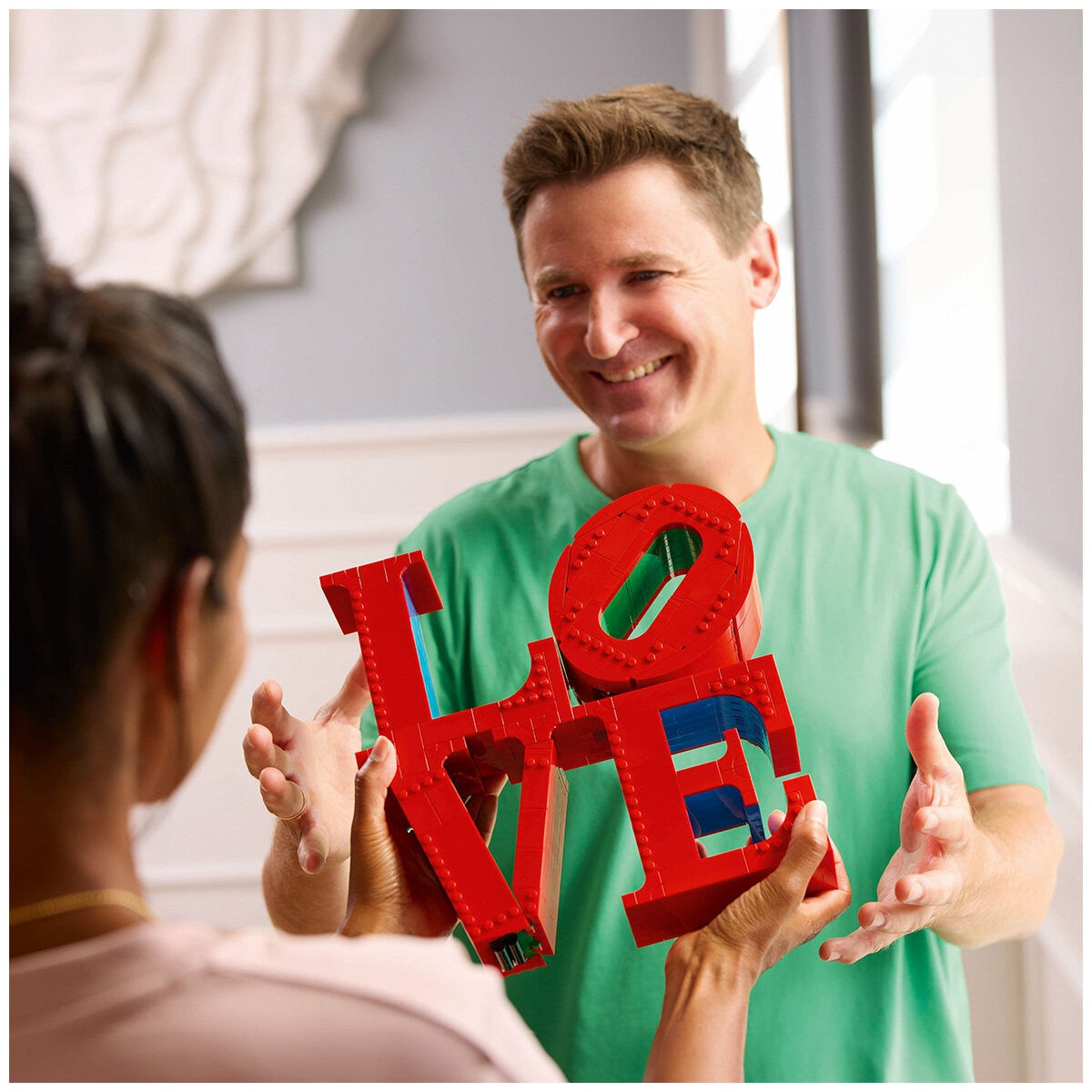 LEGO Art LOVE, Gift For Couples And Home Decor Idea 31214