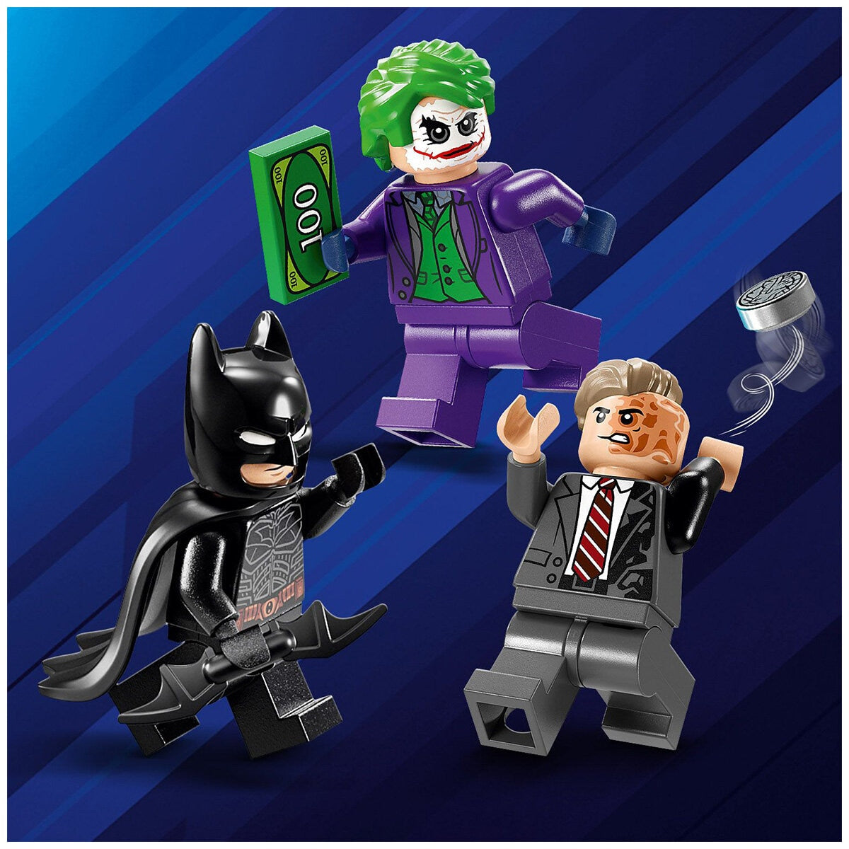 LEGO DC Batman: Batman Tumbler Vs. Two-Face And The Joker Toy Car 76303
