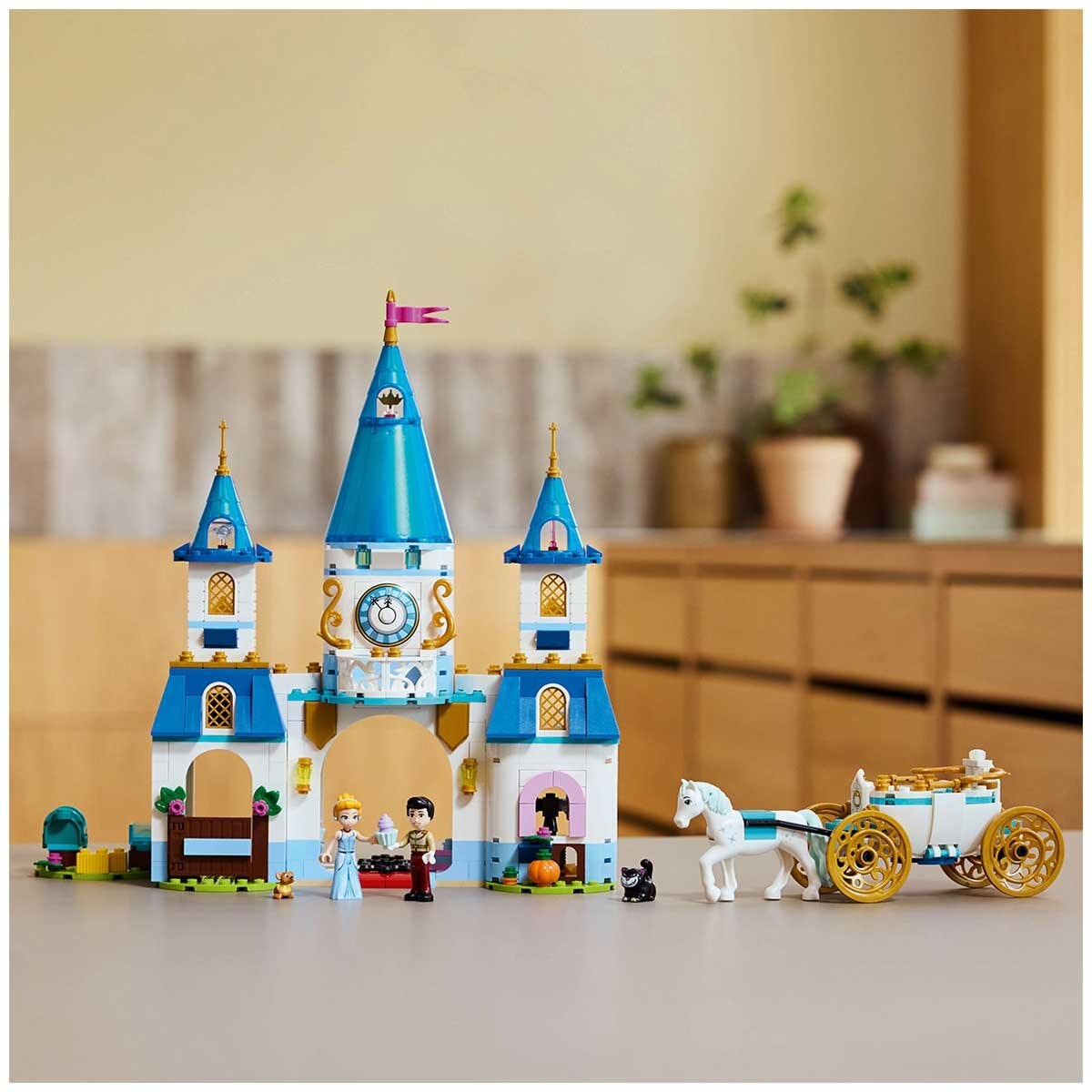 LEGO Disney Princess Cinderella’s Castle And Horse Carriage Building Set 43275