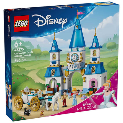 LEGO Disney Princess Cinderella’s Castle And Horse Carriage Building Set 43275