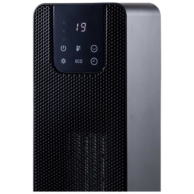 Goldair 2000W Ceramic Tower Heater GCT460 Black Oscillating