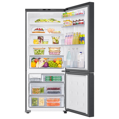 Samsung 427L Bottom Mount Fridge Black SRL4200B