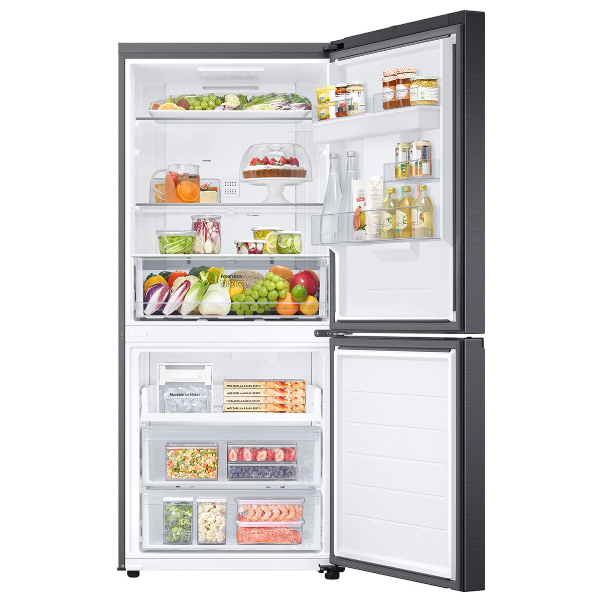 Samsung 455L Bottom Mount Fridge Black SRL4600BD