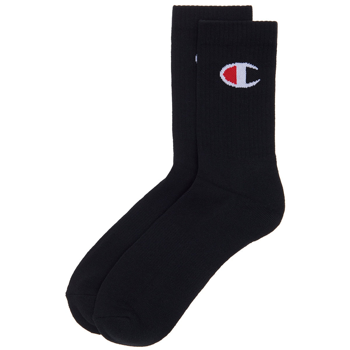 Champion Men's Crew Socks 8pk Black
