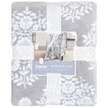 Fraiche Maison Velvet Plush Throw 152 x 177cm Layla Floral